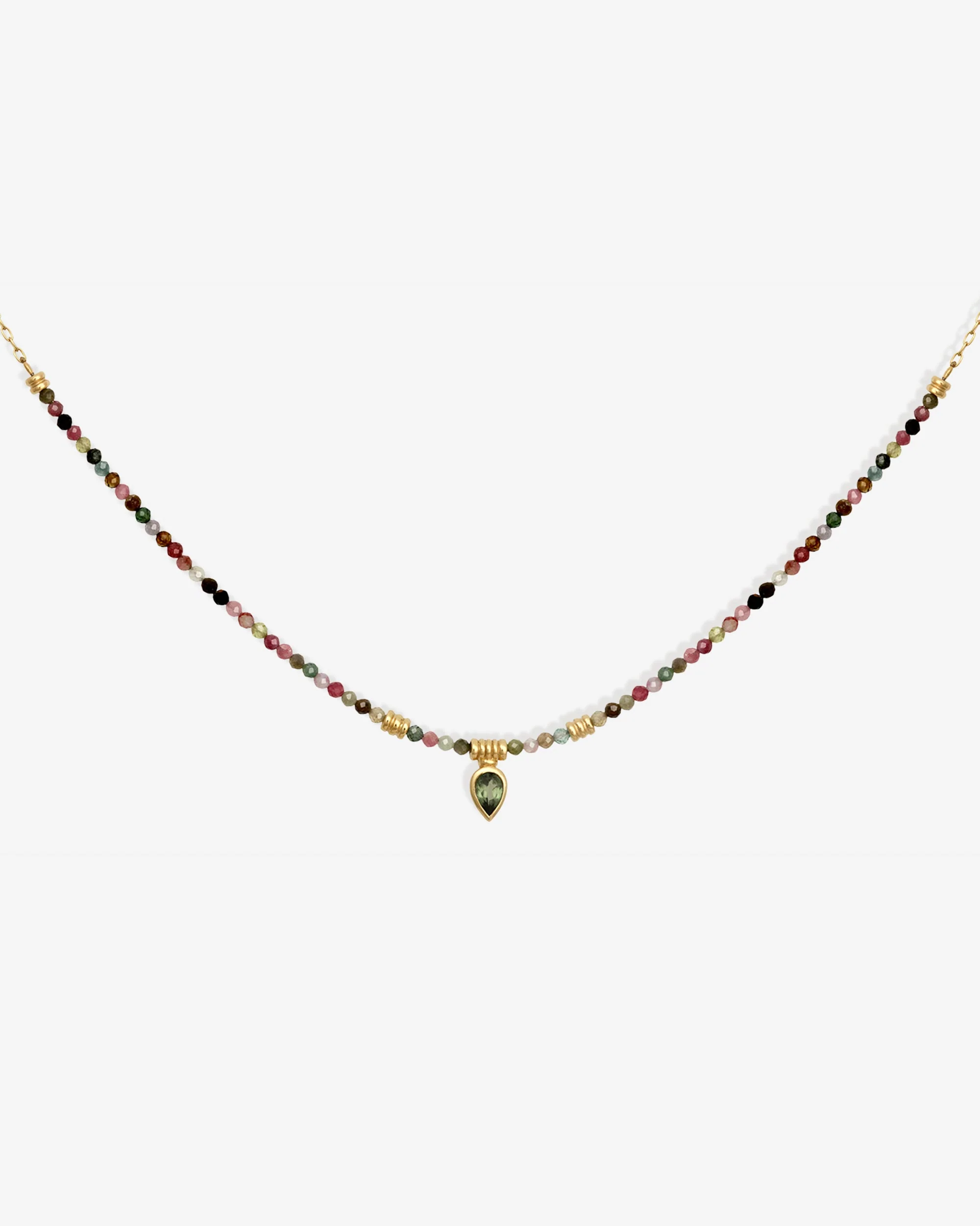 Santorini Necklace Gold Vermeil - Image 4
