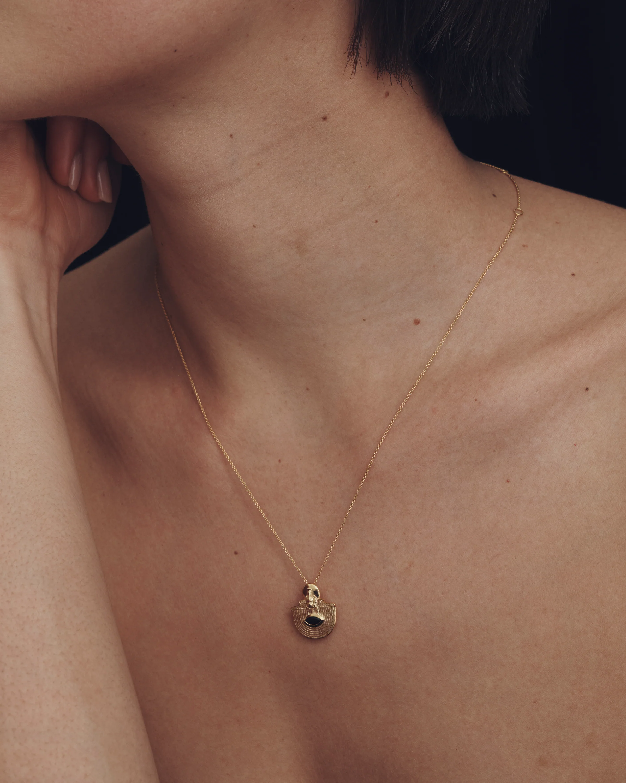 Sekhmet Necklace Gold Vermeil - Image 2