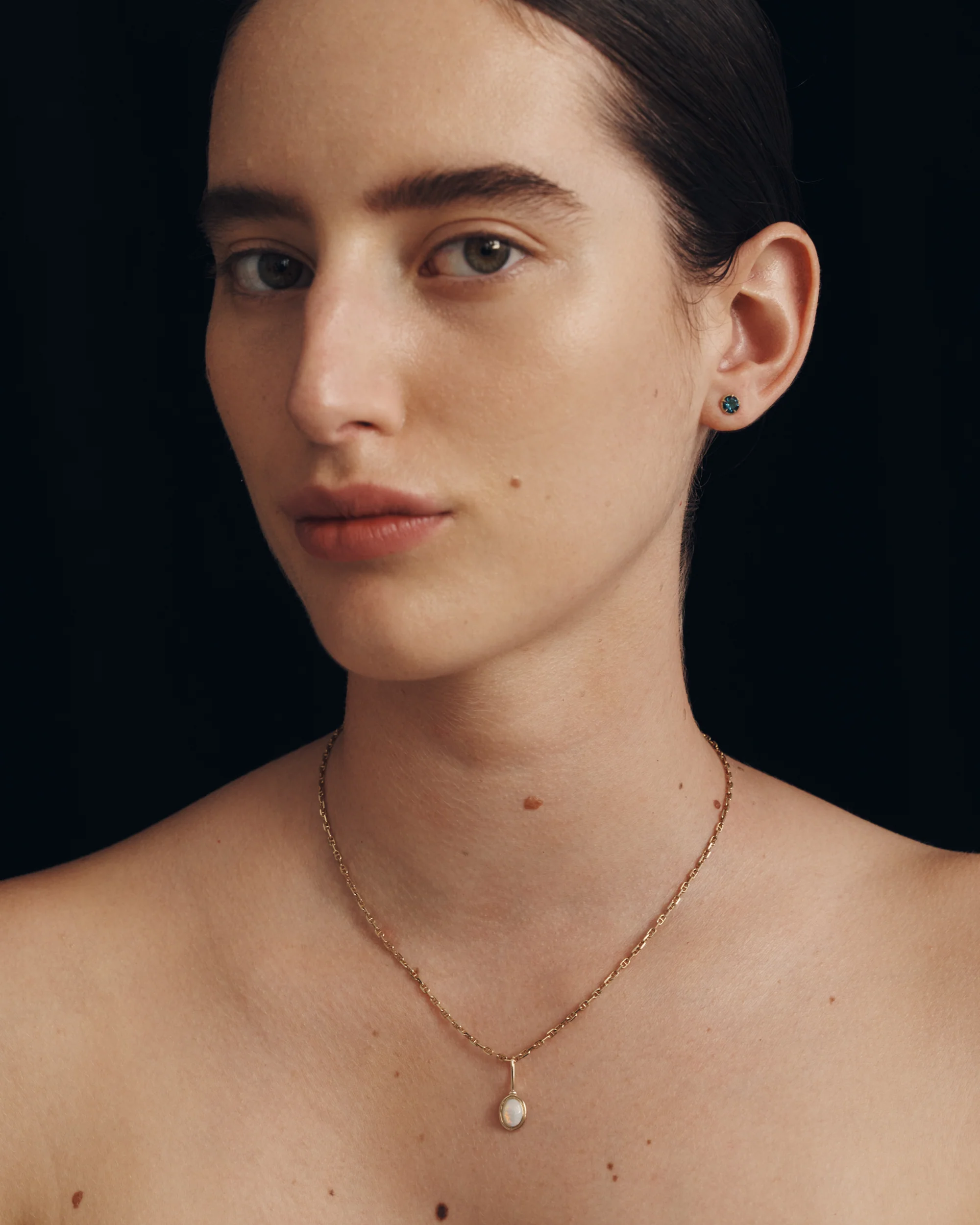 Seren Opal Pendant Solid Gold - Image 2