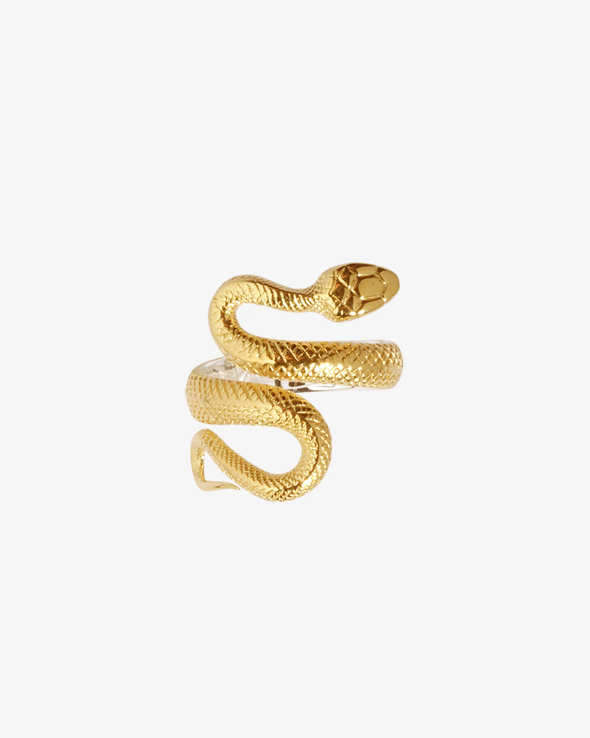 Serpent Ring Gold Vermeil - Image 4