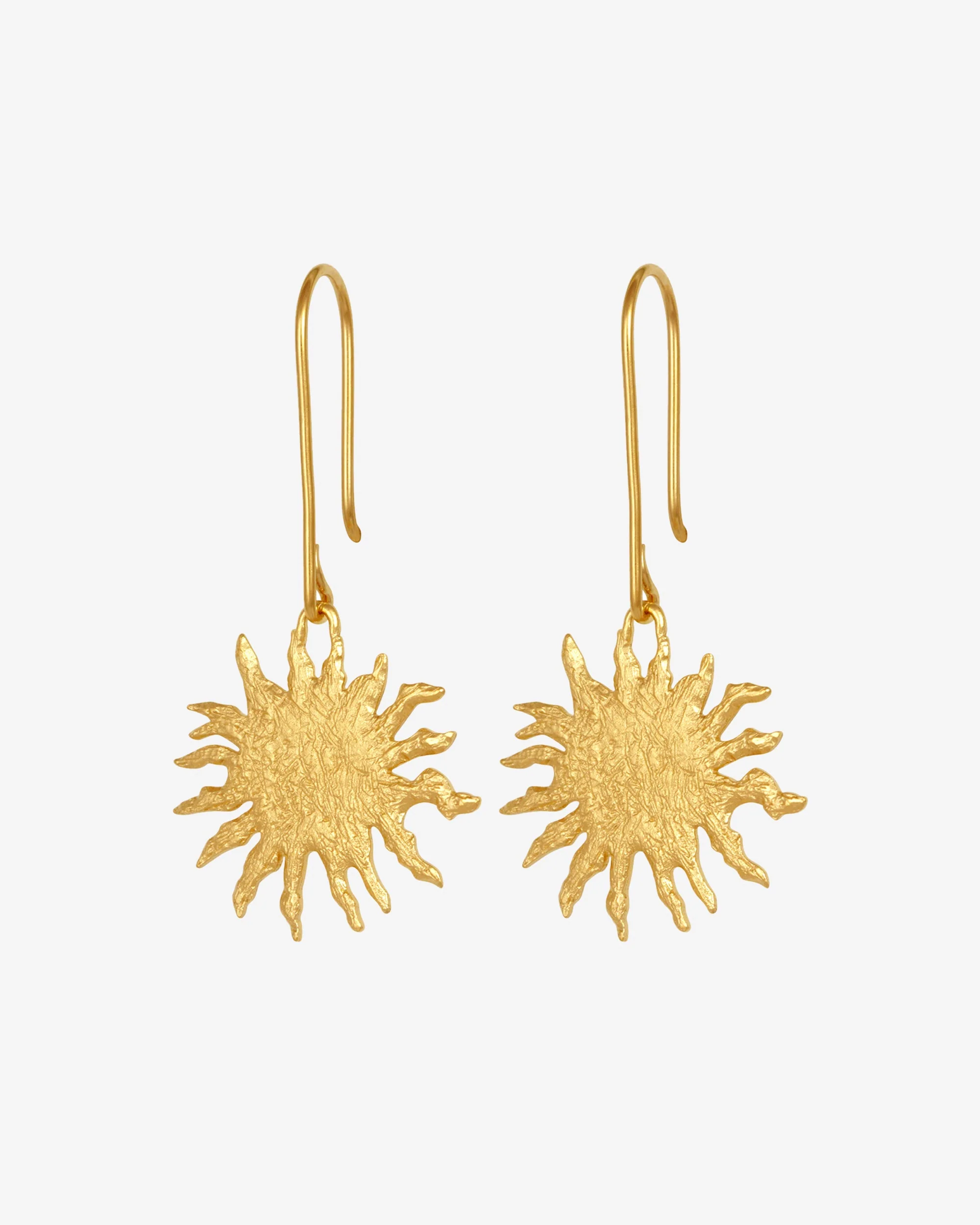 Soleil Earrings Gold Vermeil