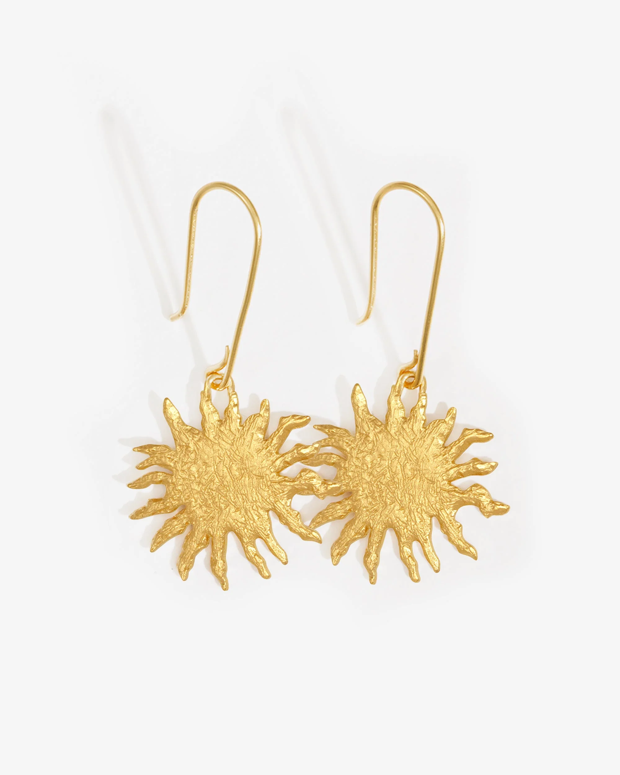 Soleil Earrings Gold Vermeil - Image 3