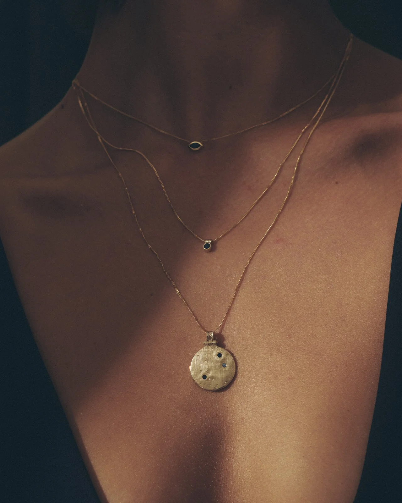 Sollus Necklace Solid Gold - Image 2