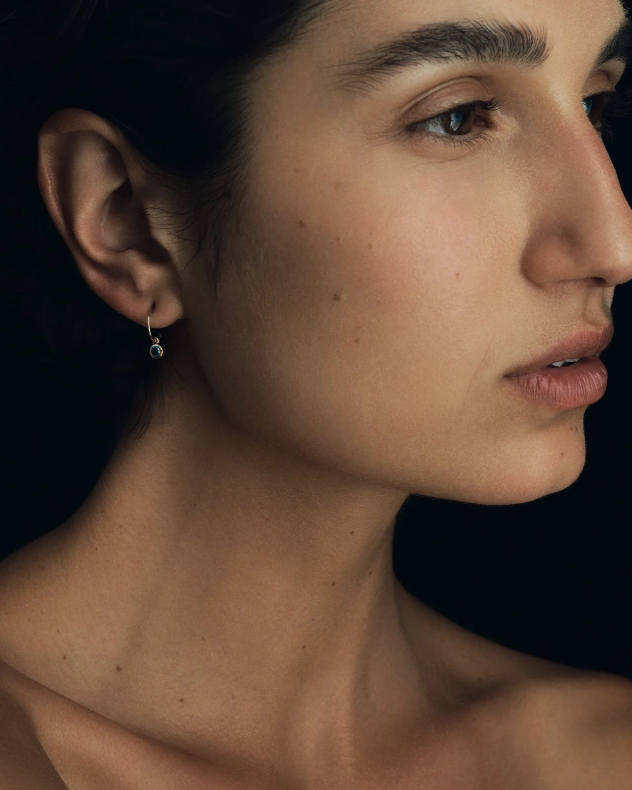 Sollus Single Earring Solid Gold - Image 2