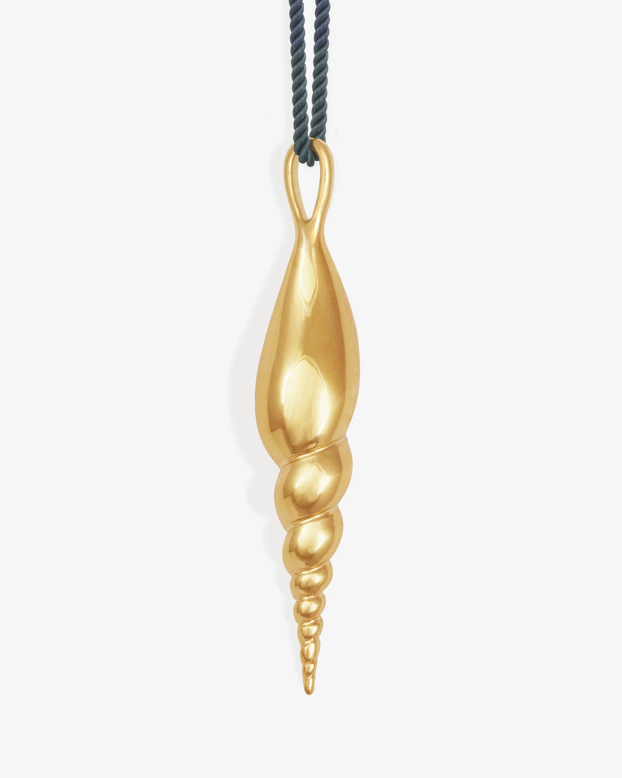 Spire Cord Necklace Gold Vermeil