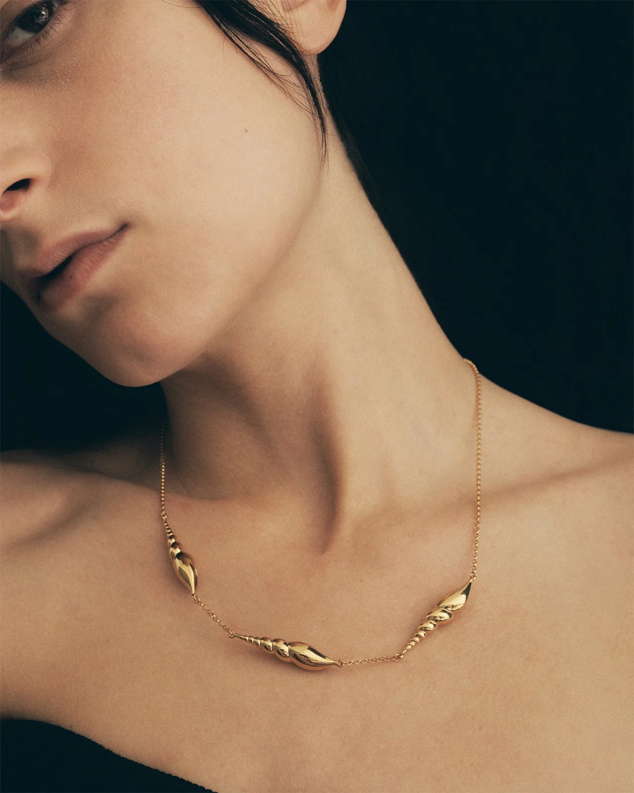 Spire Necklace Gold Vermeil - Image 2