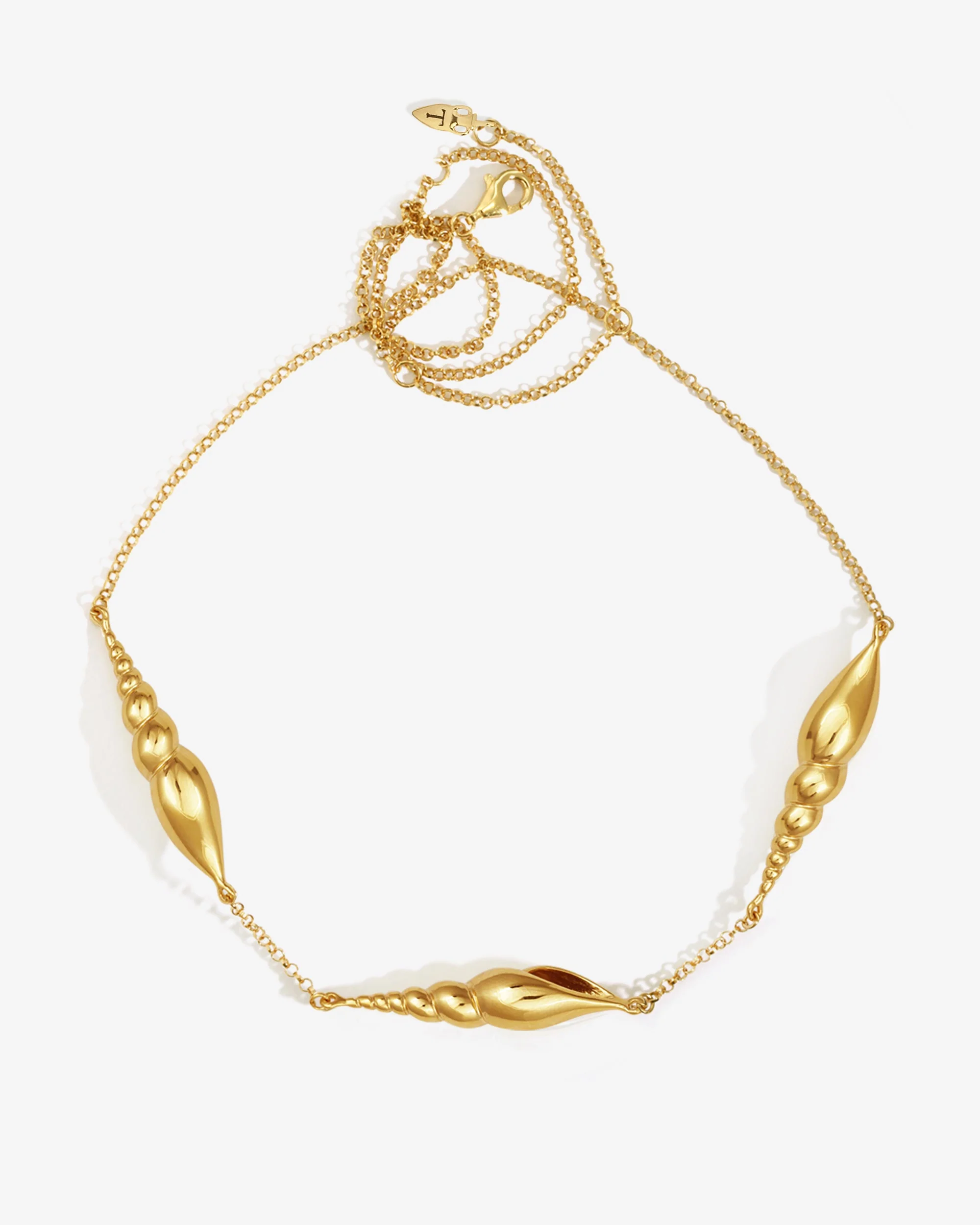Spire Necklace Gold Vermeil - Image 4
