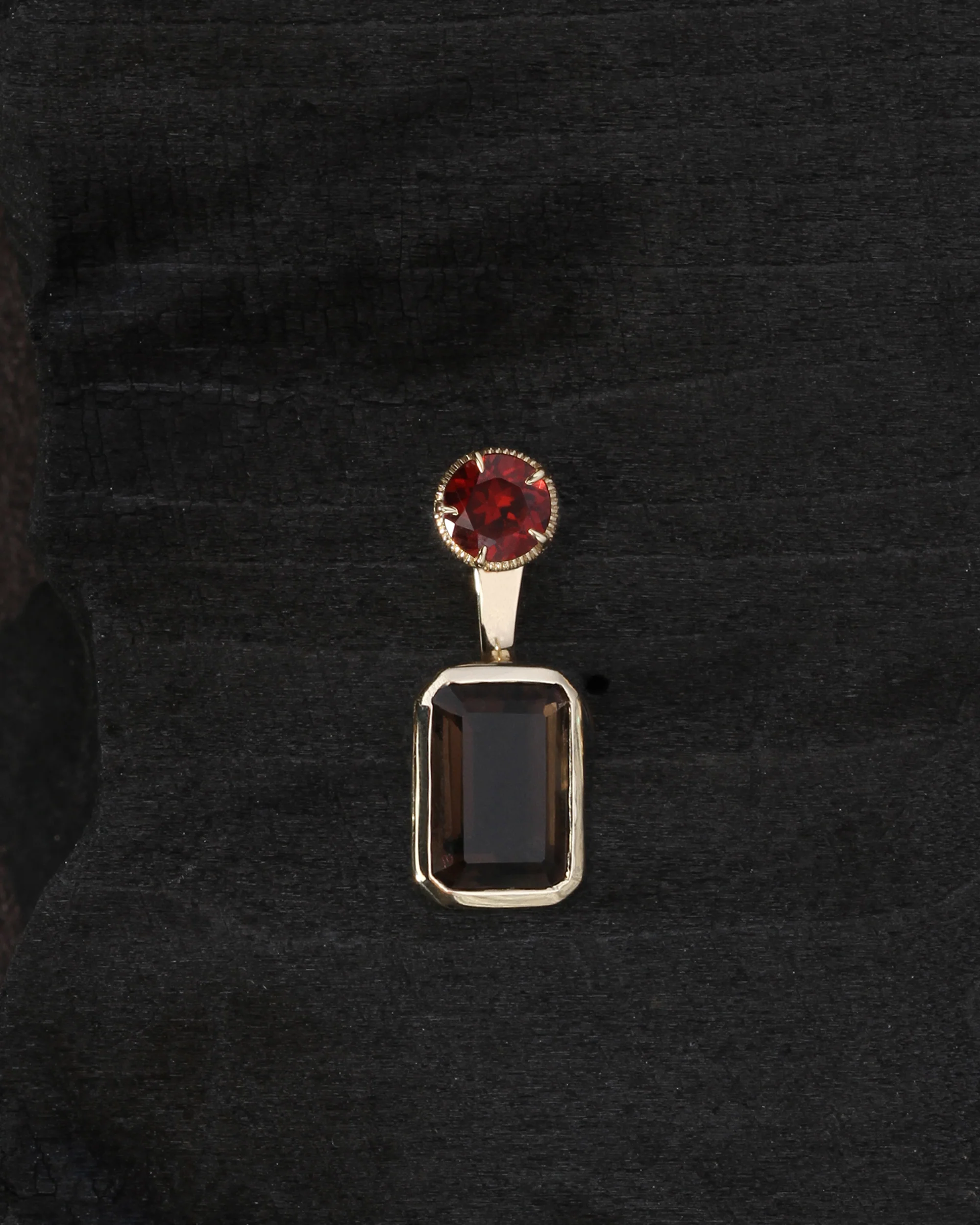 Stella 0.50ct Garnet Earrings Solid Gold - Image 7
