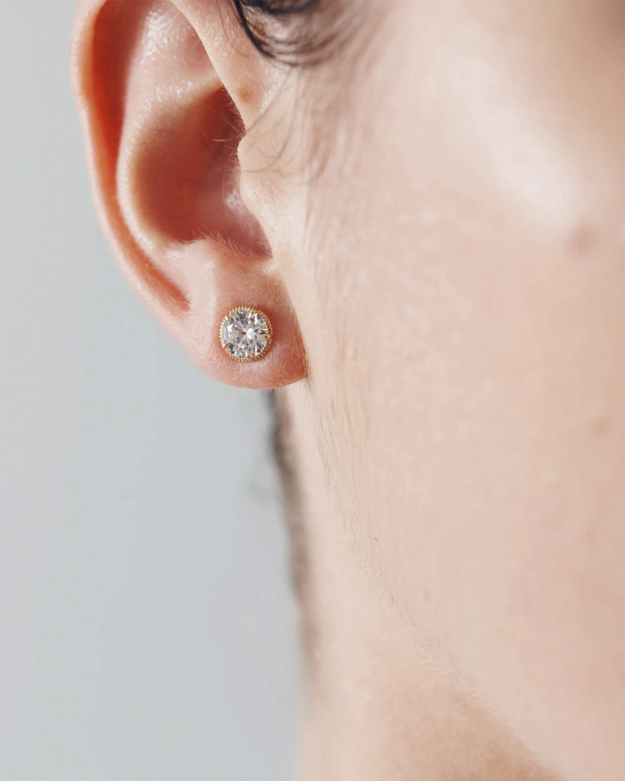 Stella 1ct Diamond Earrings Solid Gold - Image 3