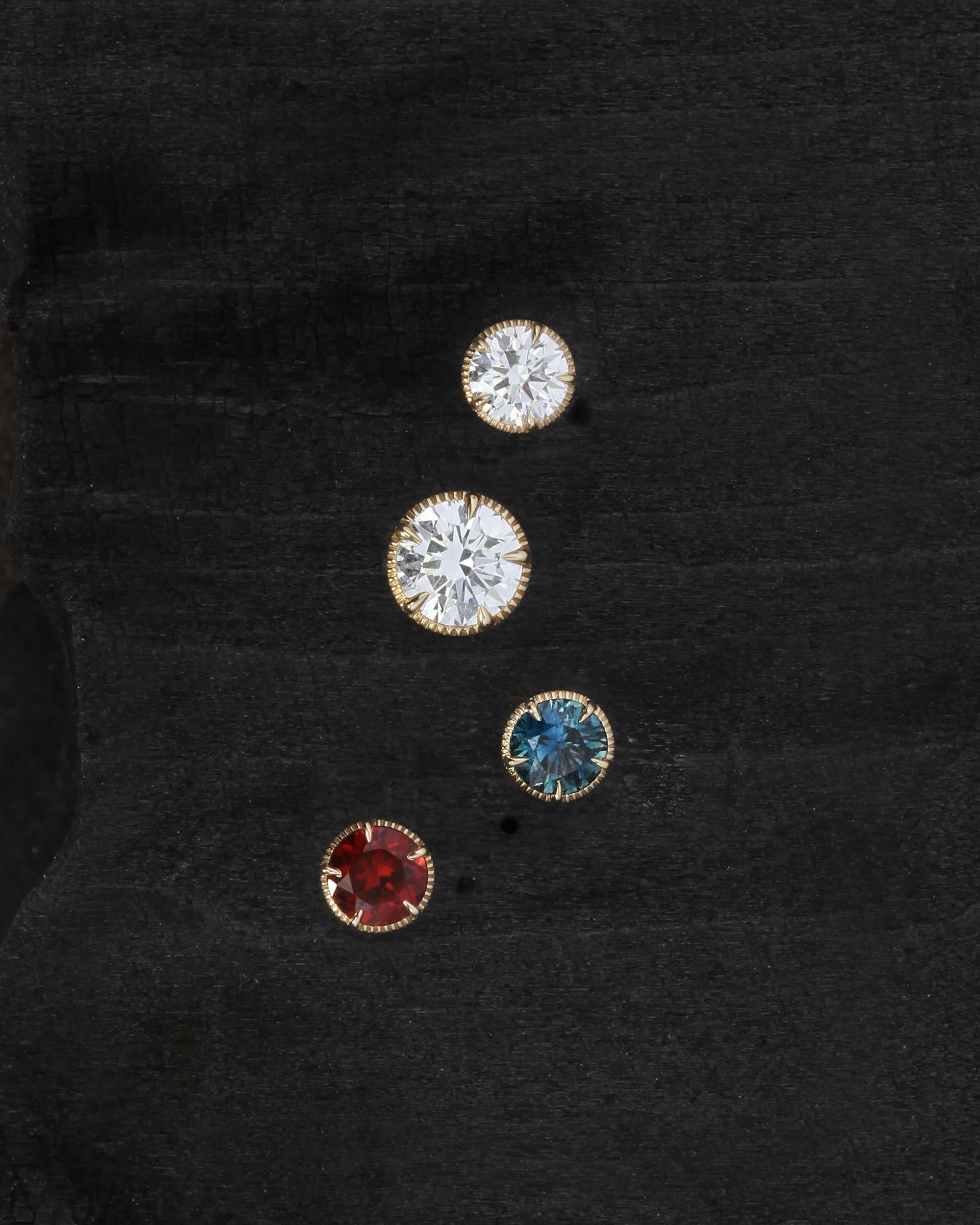 Stella 1ct Diamond Earrings Solid Gold - Image 4