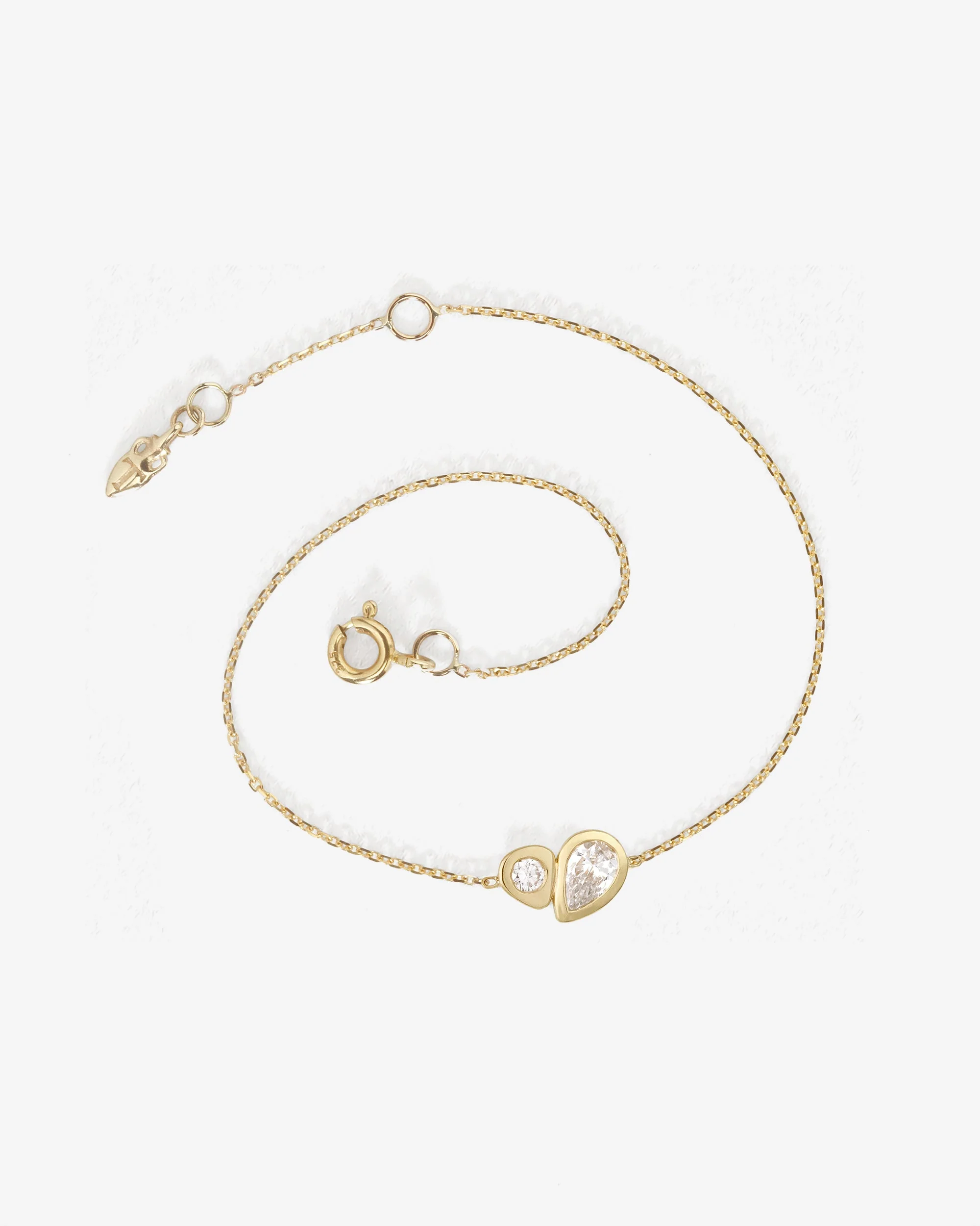Synergy Bracelet Diamond Solid Gold