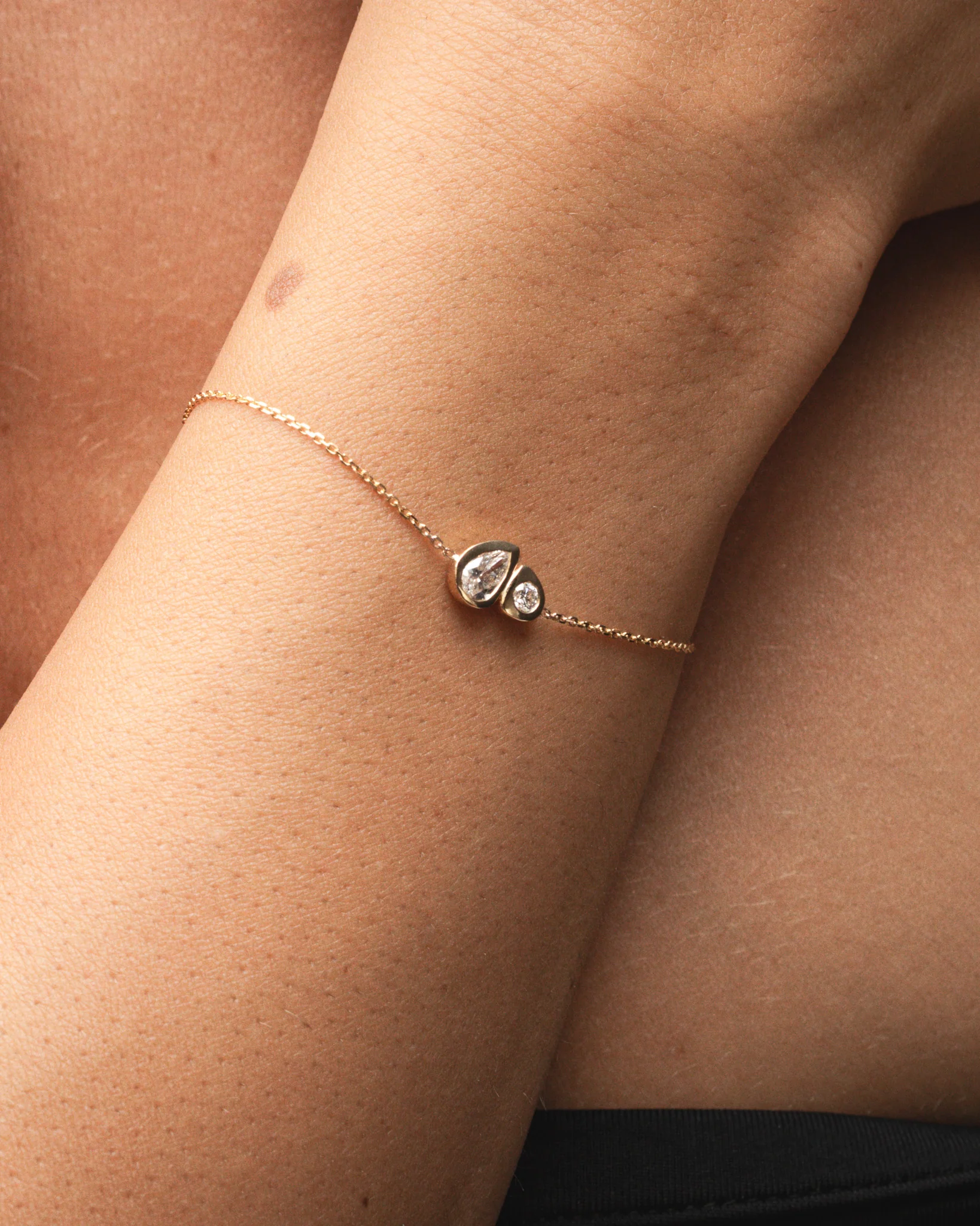 Synergy Bracelet Diamond Solid Gold - Image 2