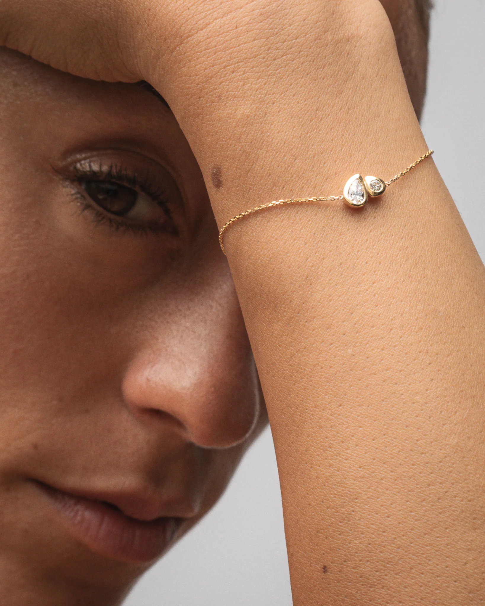 Synergy Bracelet Diamond Solid Gold - Image 3