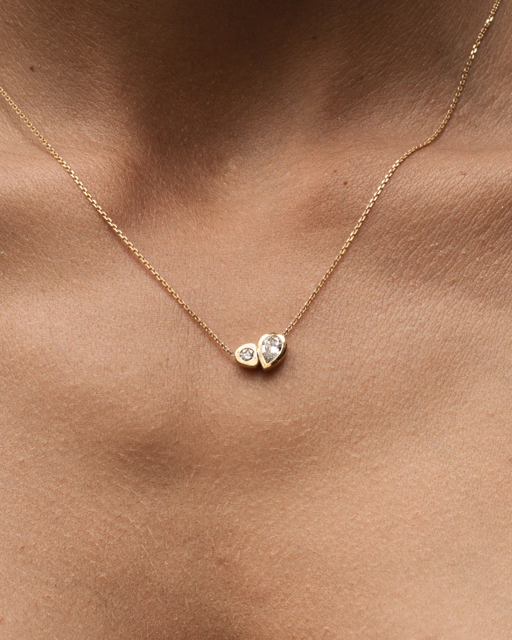 Synergy Necklace Diamond Solid Gold - Image 2