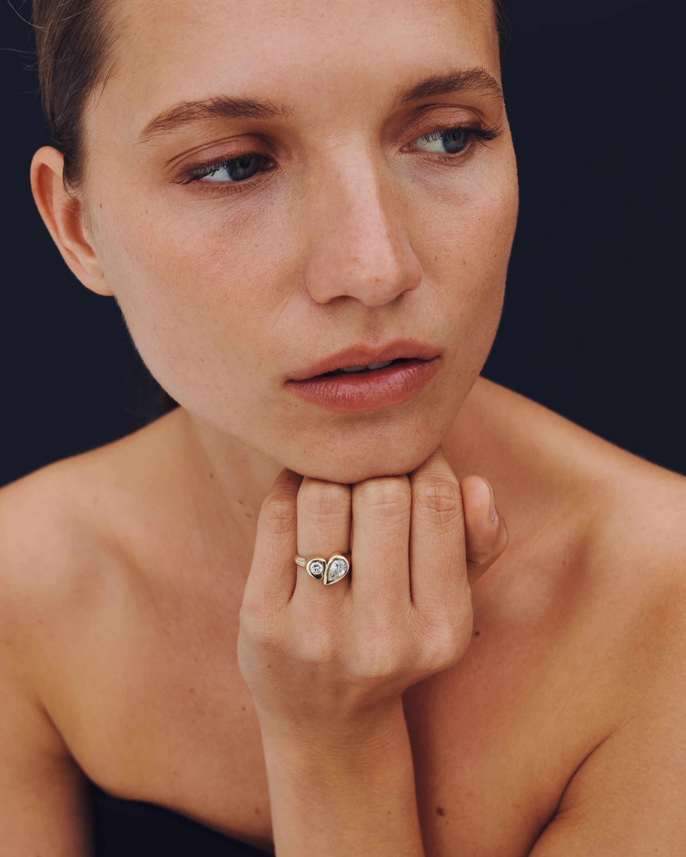 Synergy Ring Diamond Solid Gold - Image 3
