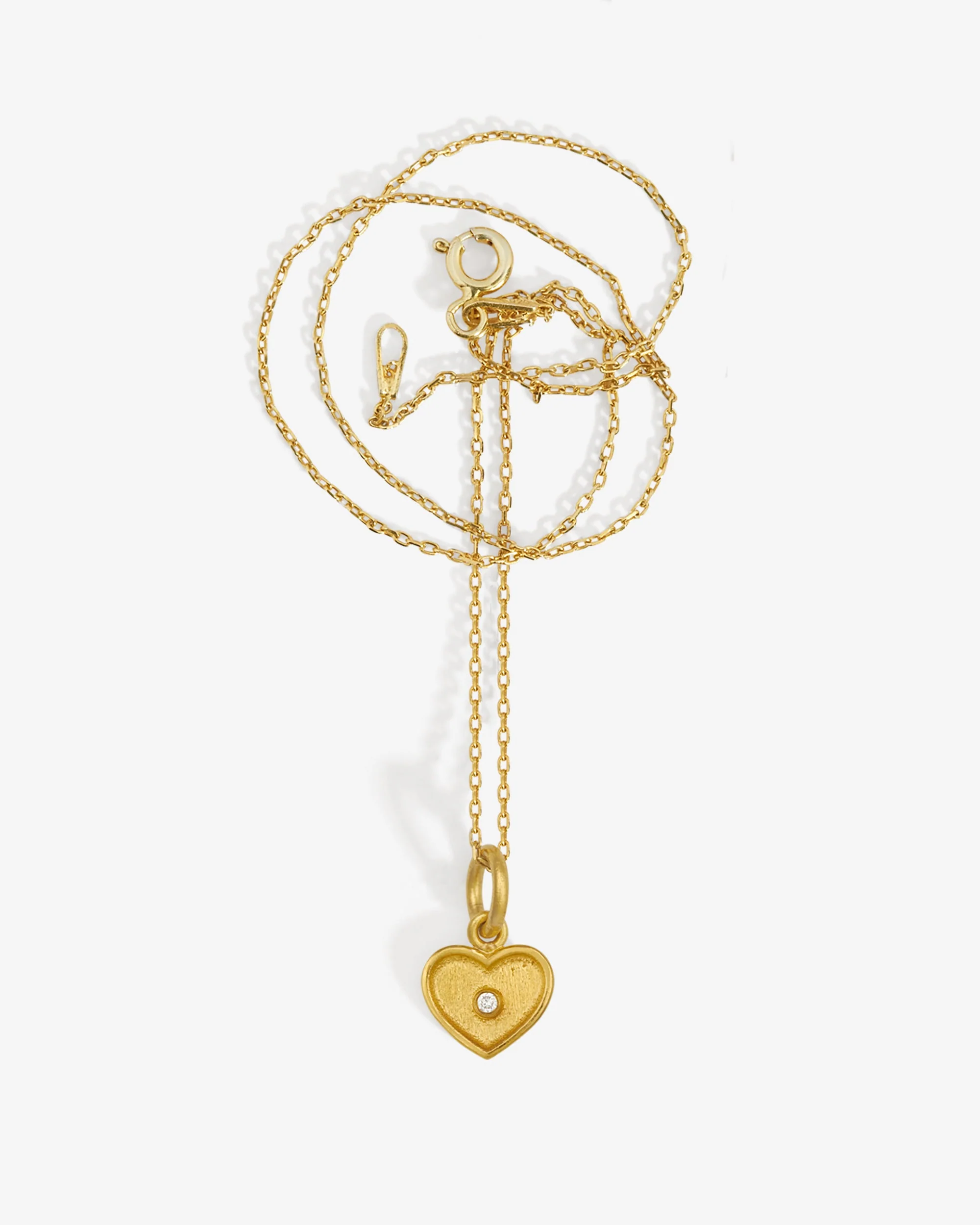 Tala Necklace Heart Solid Gold