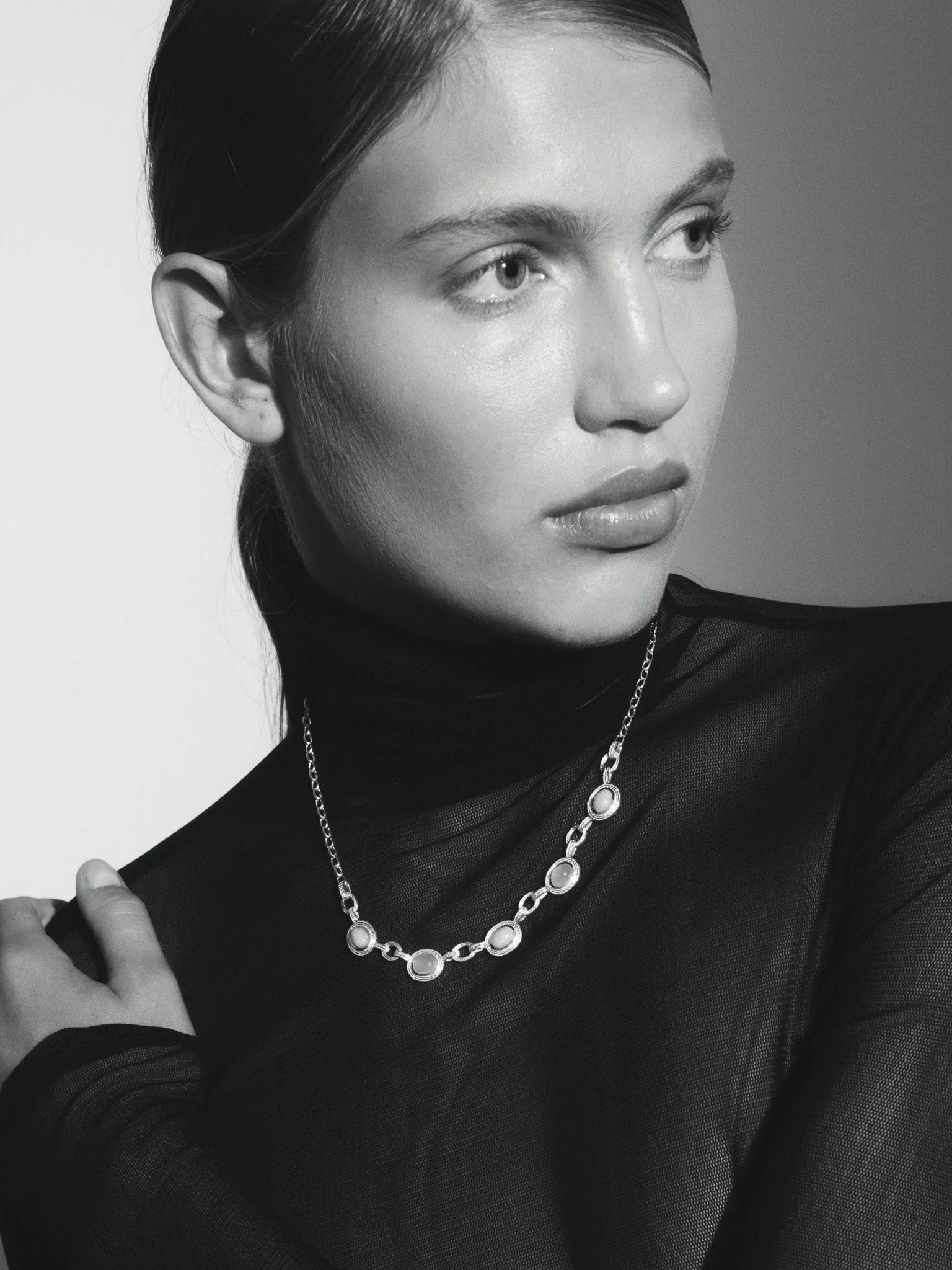 Talis Necklace Silver - Image 3