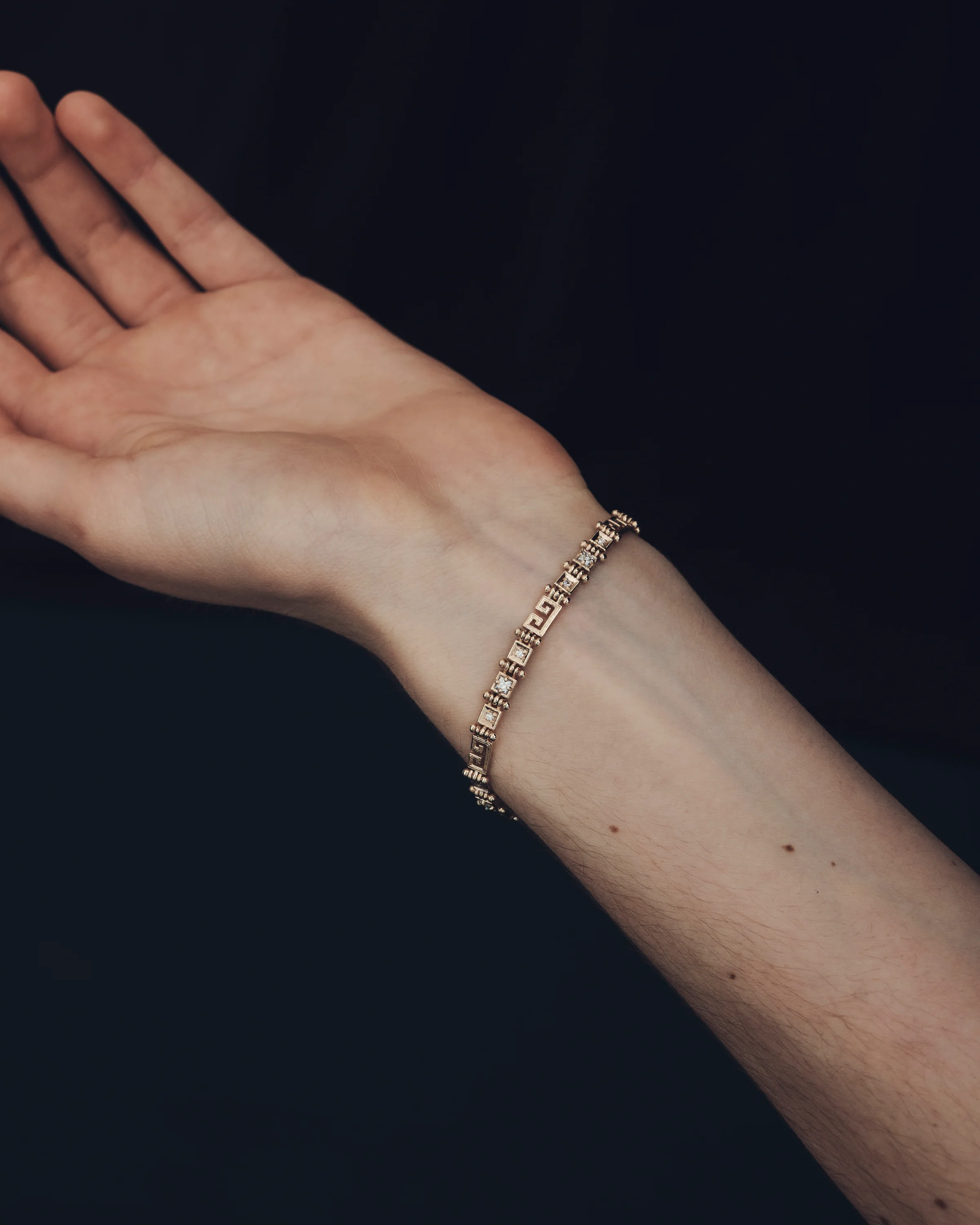 Theia Bracelet Diamond Solid Gold - Image 4