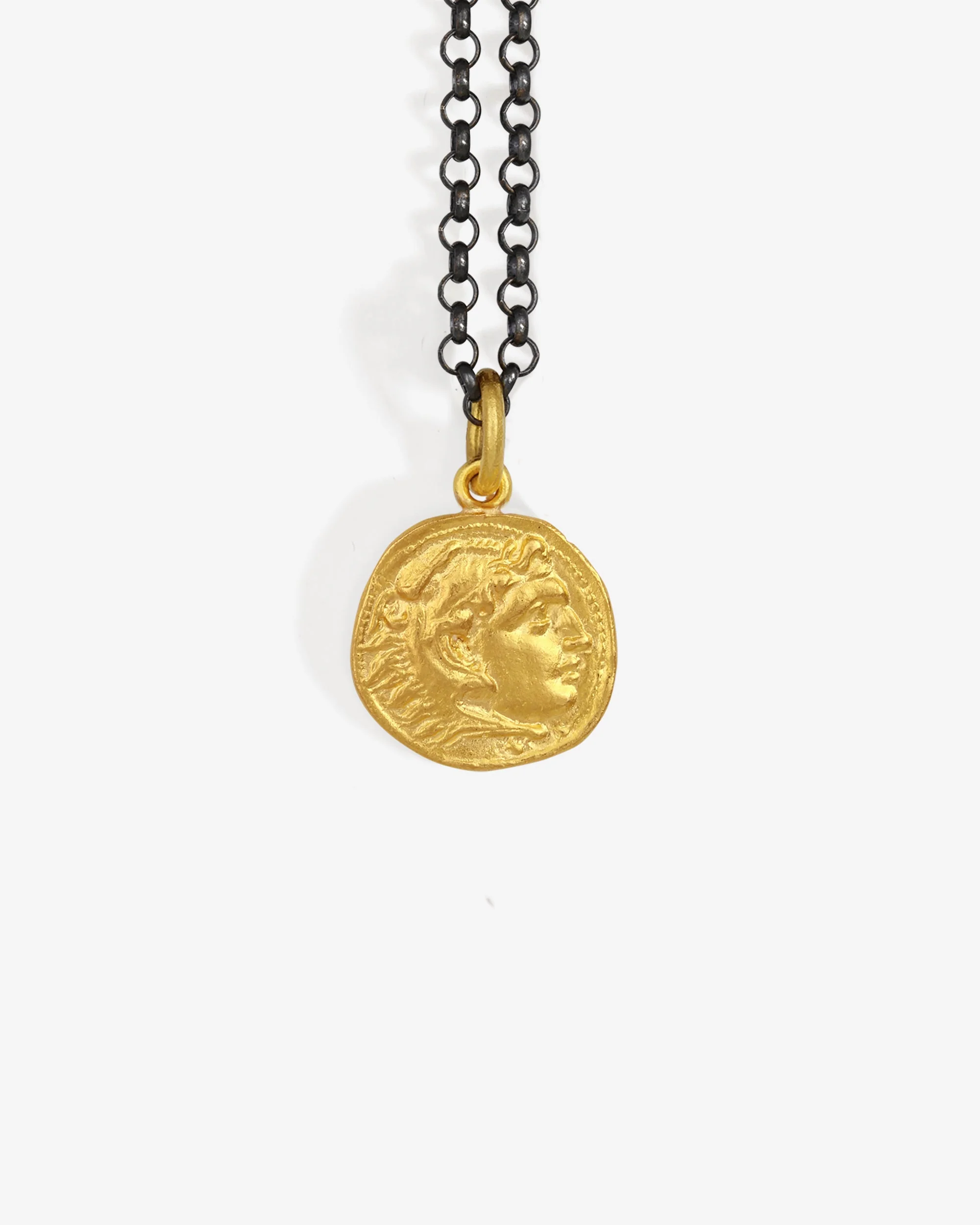 Thrace Coin Necklace Solid Gold - Image 3