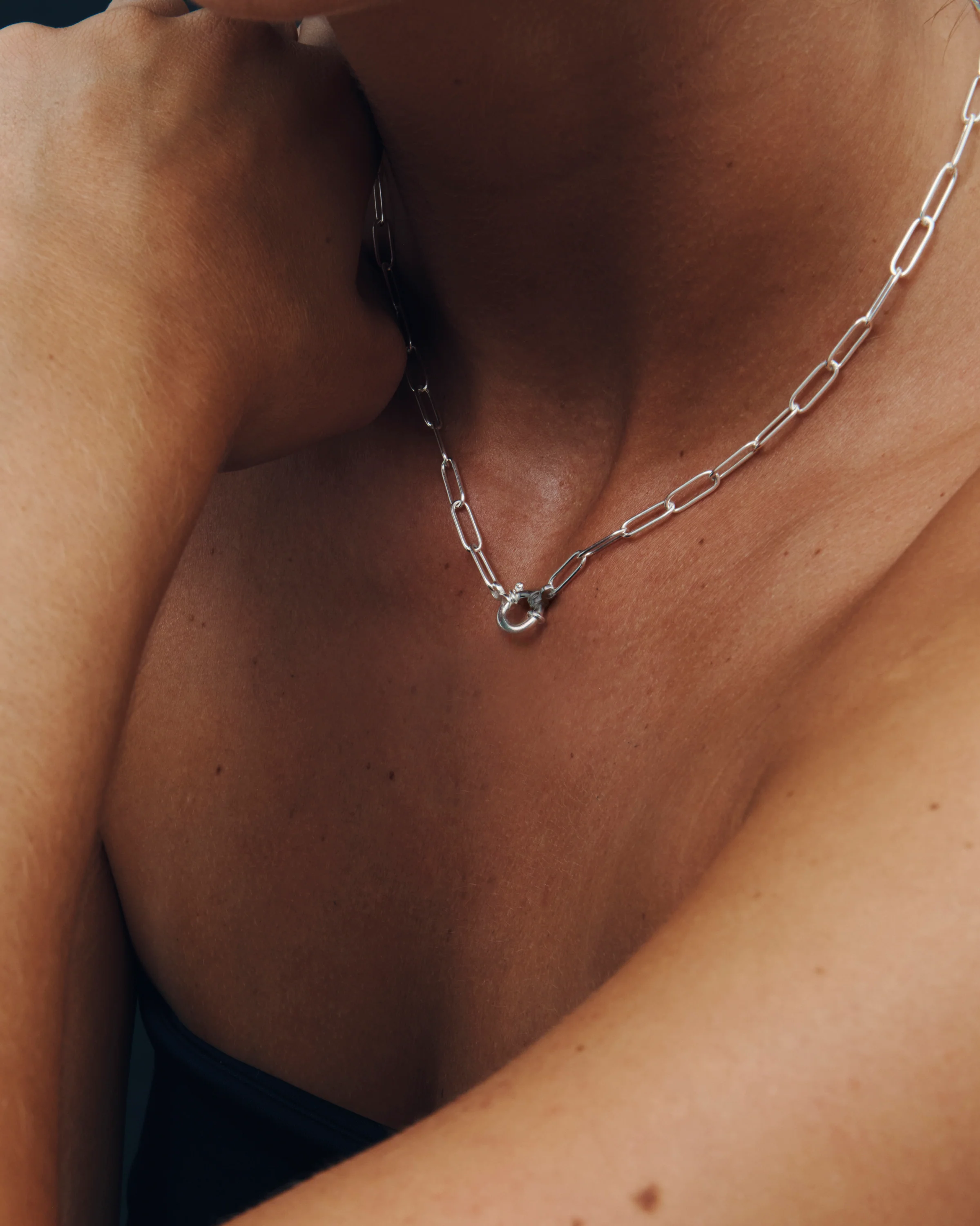 Valentino Necklace 4mm Silver - Image 5