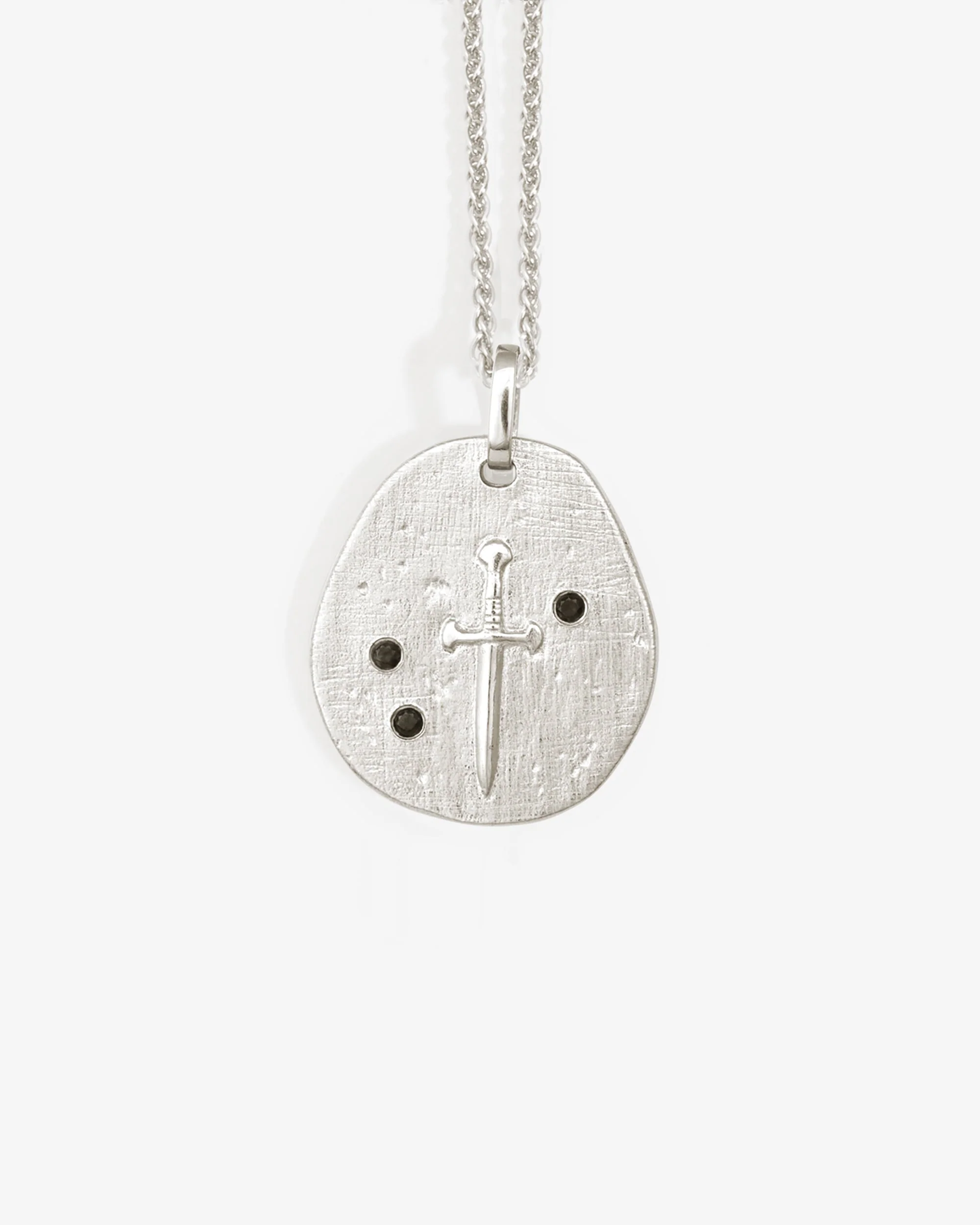 Valor Necklace Spinel Silver
