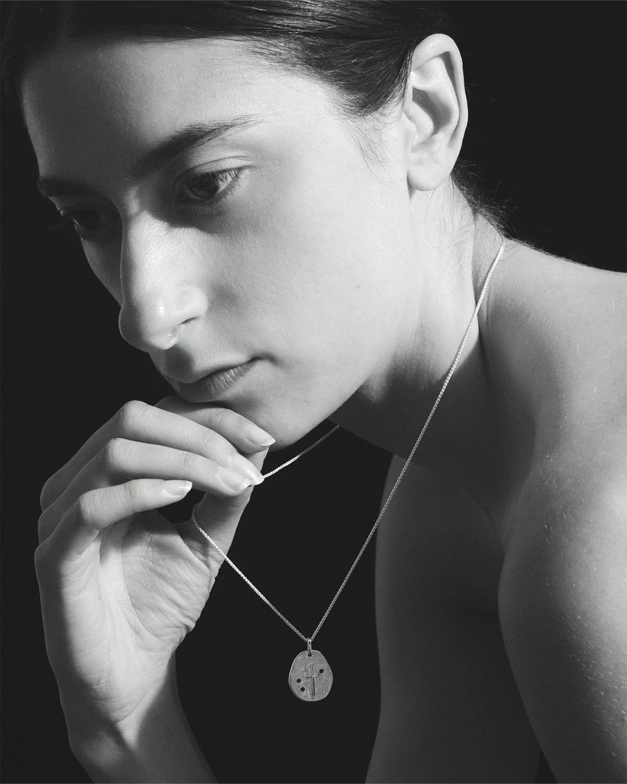 Valor Necklace Spinel Silver - Image 2
