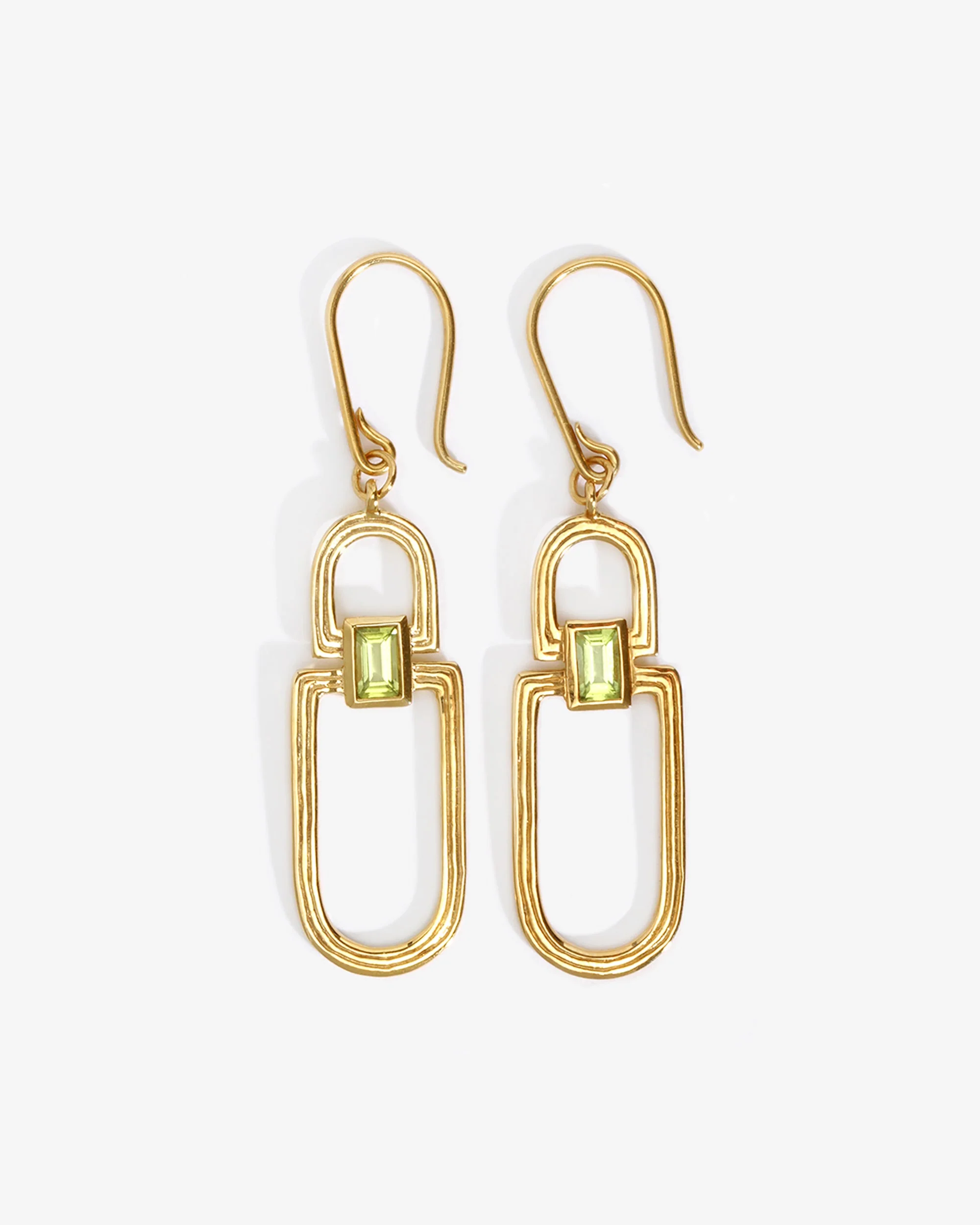 Vault Earrings Gold Vermeil - Image 4