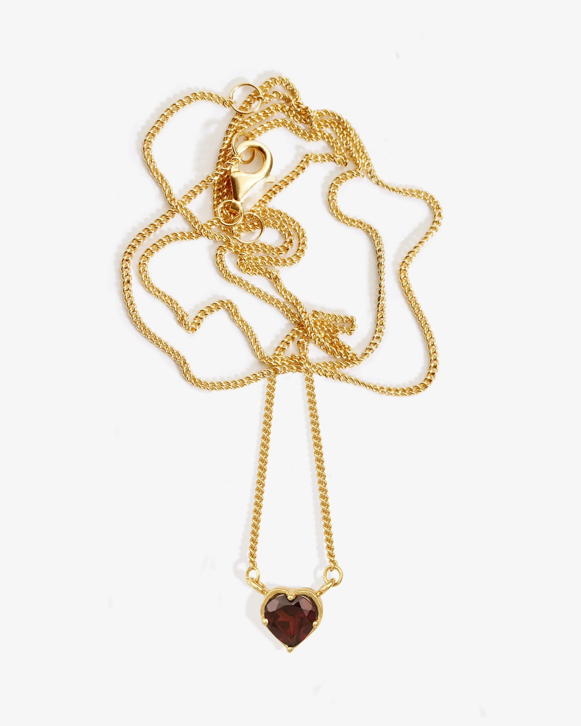 Venus Solitaire Necklace Gold Vermeil - Image 4