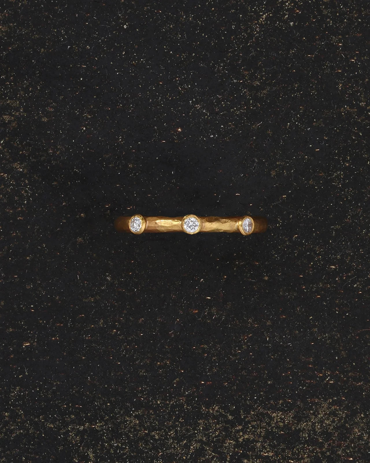Vesper Trilogy Ring Diamond Solid Gold - Image 2