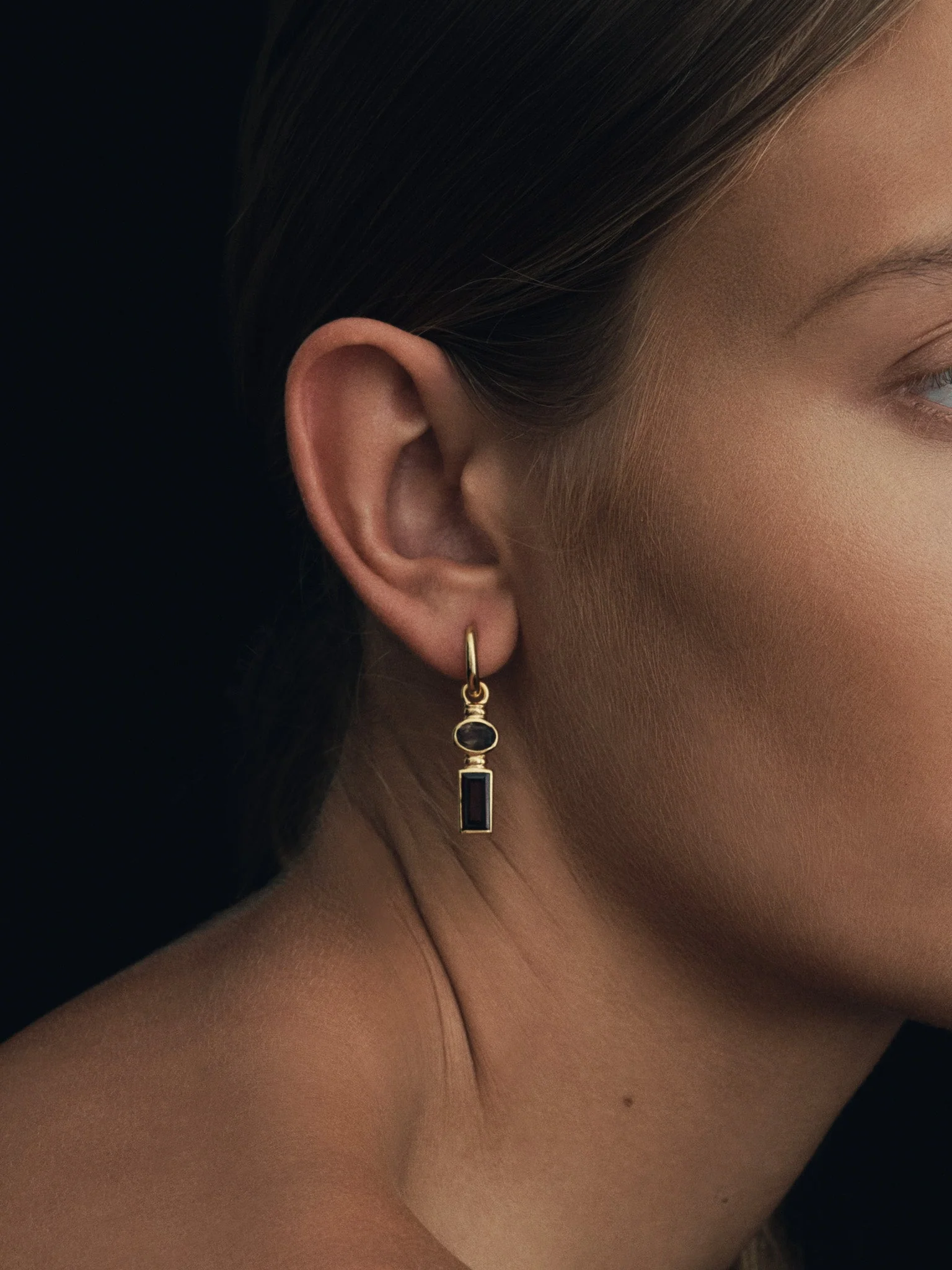 Vino Earrings Gold Vermeil - Image 2