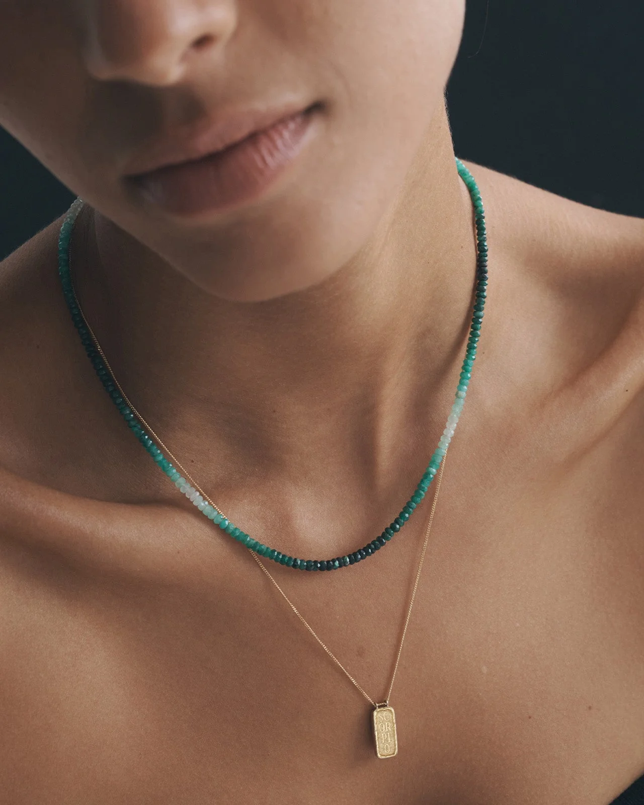 Virgo Necklace Solid Gold - Image 2