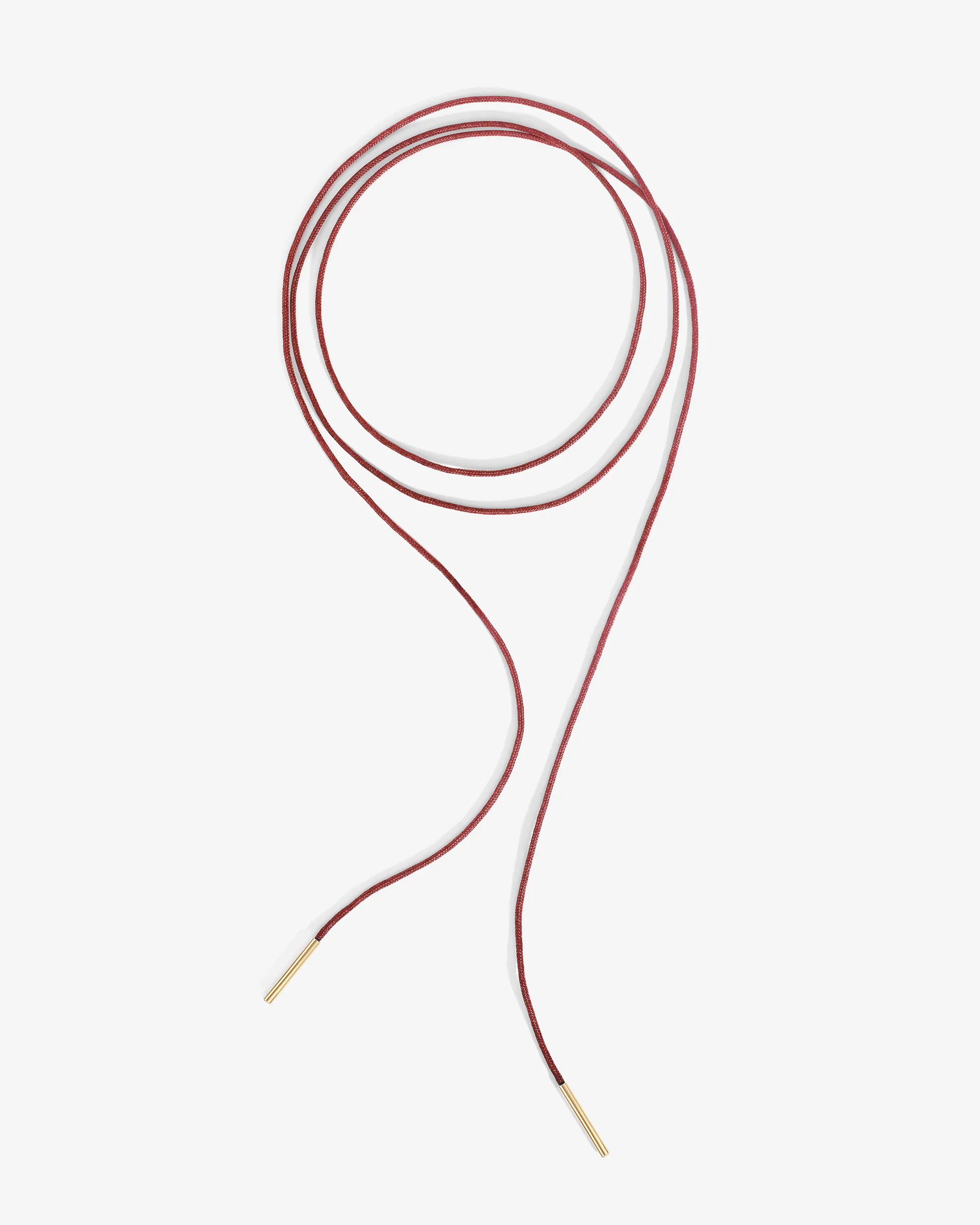 Vitis Cord Necklace Wine Solid Gold 