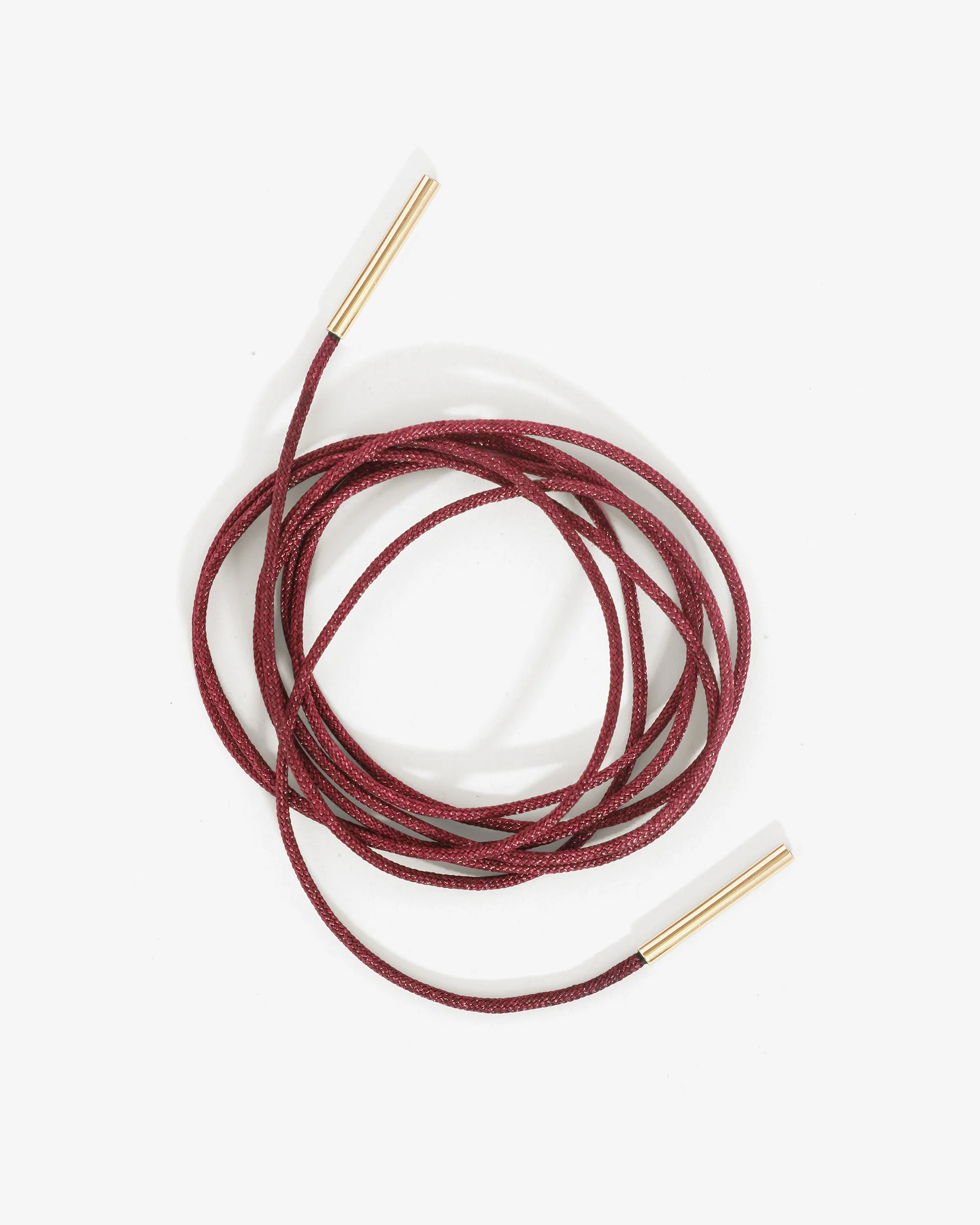 Vitis Cord Necklace Wine Solid Gold  - Image 3